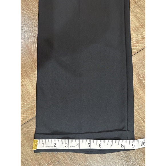 Nike Golf Dri Fit Pants Mens Size 34x32 Black Performance Tech Logo Pockets EUC - Picture 13 of 16